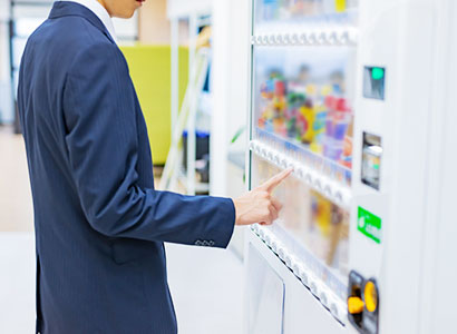 画像:自動販売機