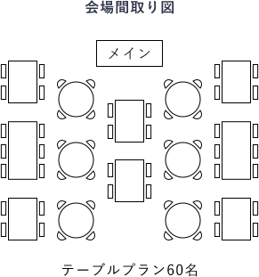 画像:会場間取り図